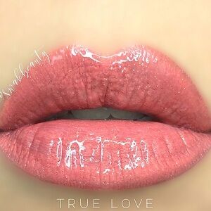 Lipsense True Love NEW Peach Pink Gold Glitter Long Lasting Liquid Lipstick
